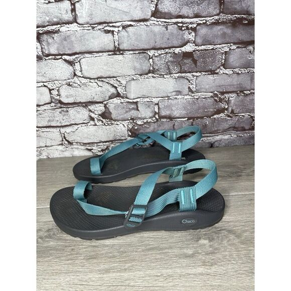 Chaco Bodhi Storm Blue Textile Toe Loop Hiking Sandals Men 12M US/45EU JCH108309 - Picture 6 of 16